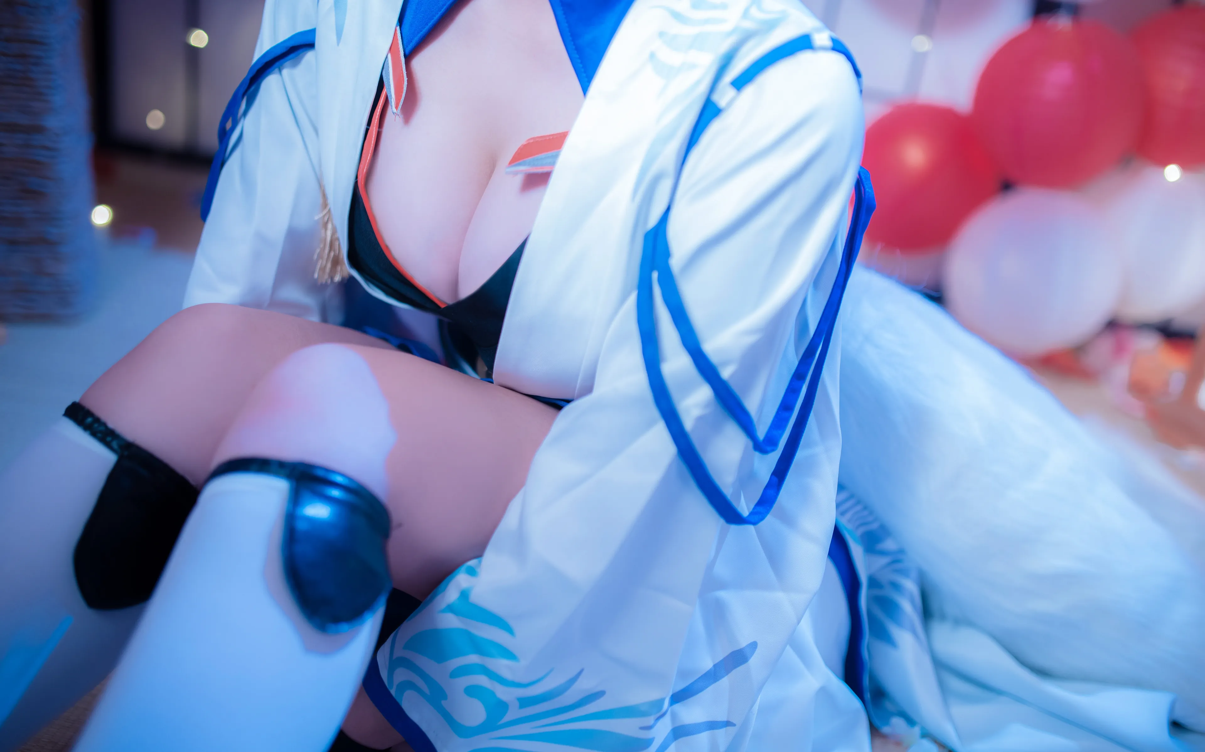 [Cosplay] Nisa Nisa - NO.067 Azur Blue Route Kaga [40P-252MB]