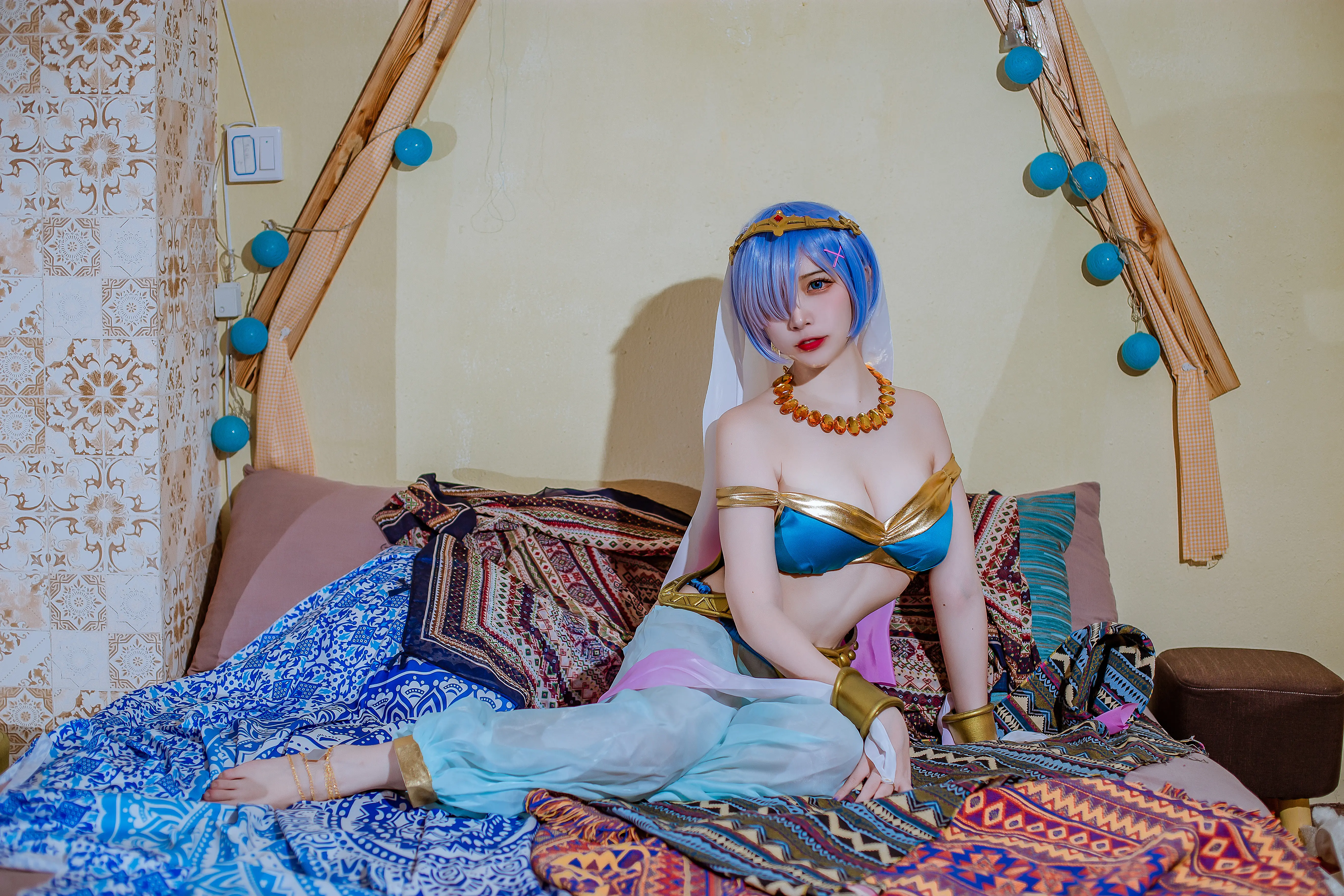 [Cosplay] Nisa Nisa - NO.093 Rem Dance [9P-160MB]