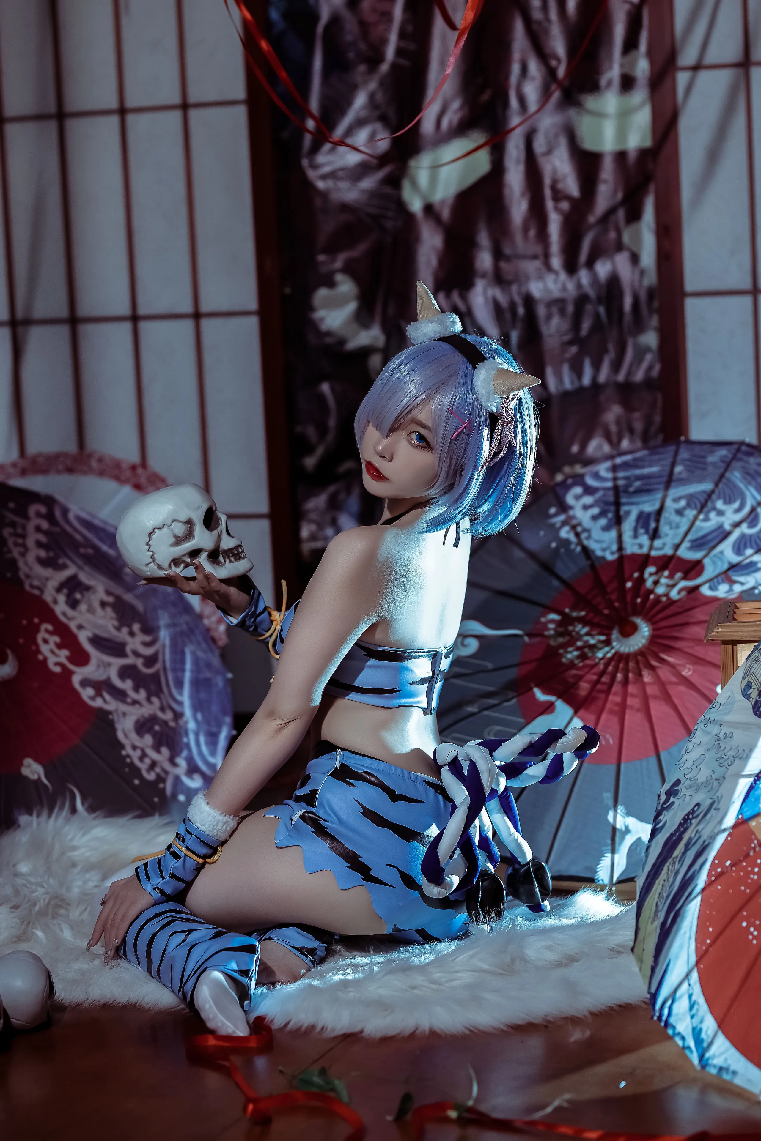 [Cosplay] Nisa Nisa - NO.109 Rem Summer Ghost Clothes [12P-35MB]