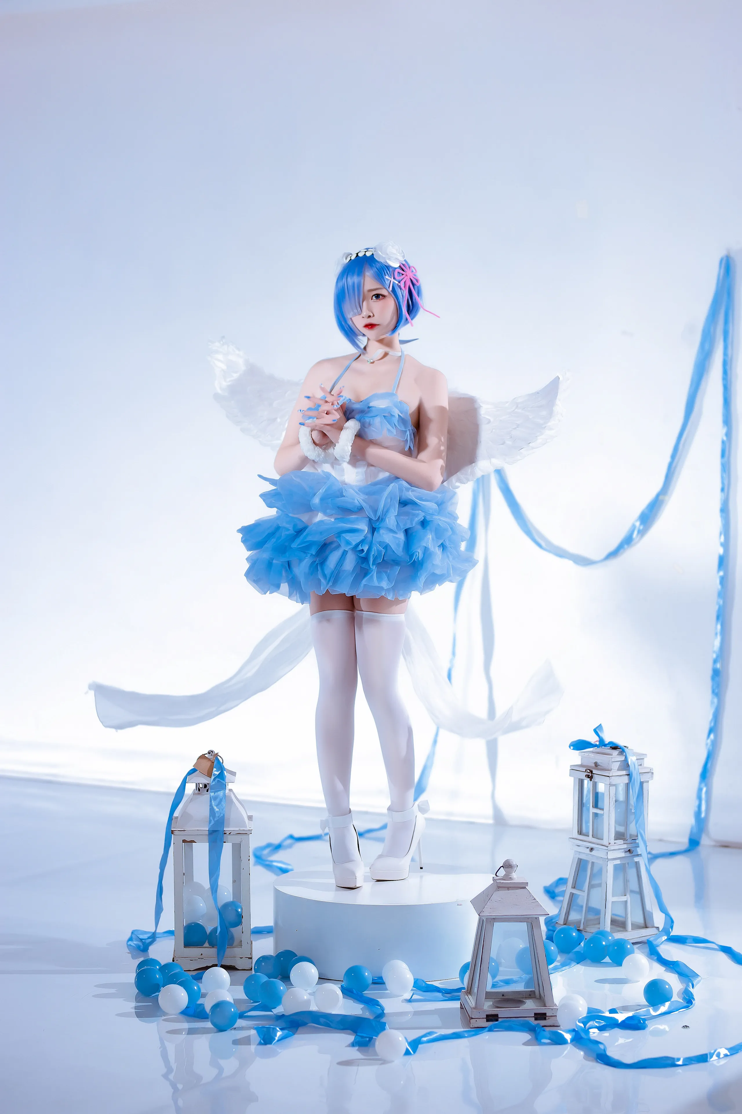 [Cosplay] Nisa Nisa - NO.122 Rem Angel [15P-201MB]