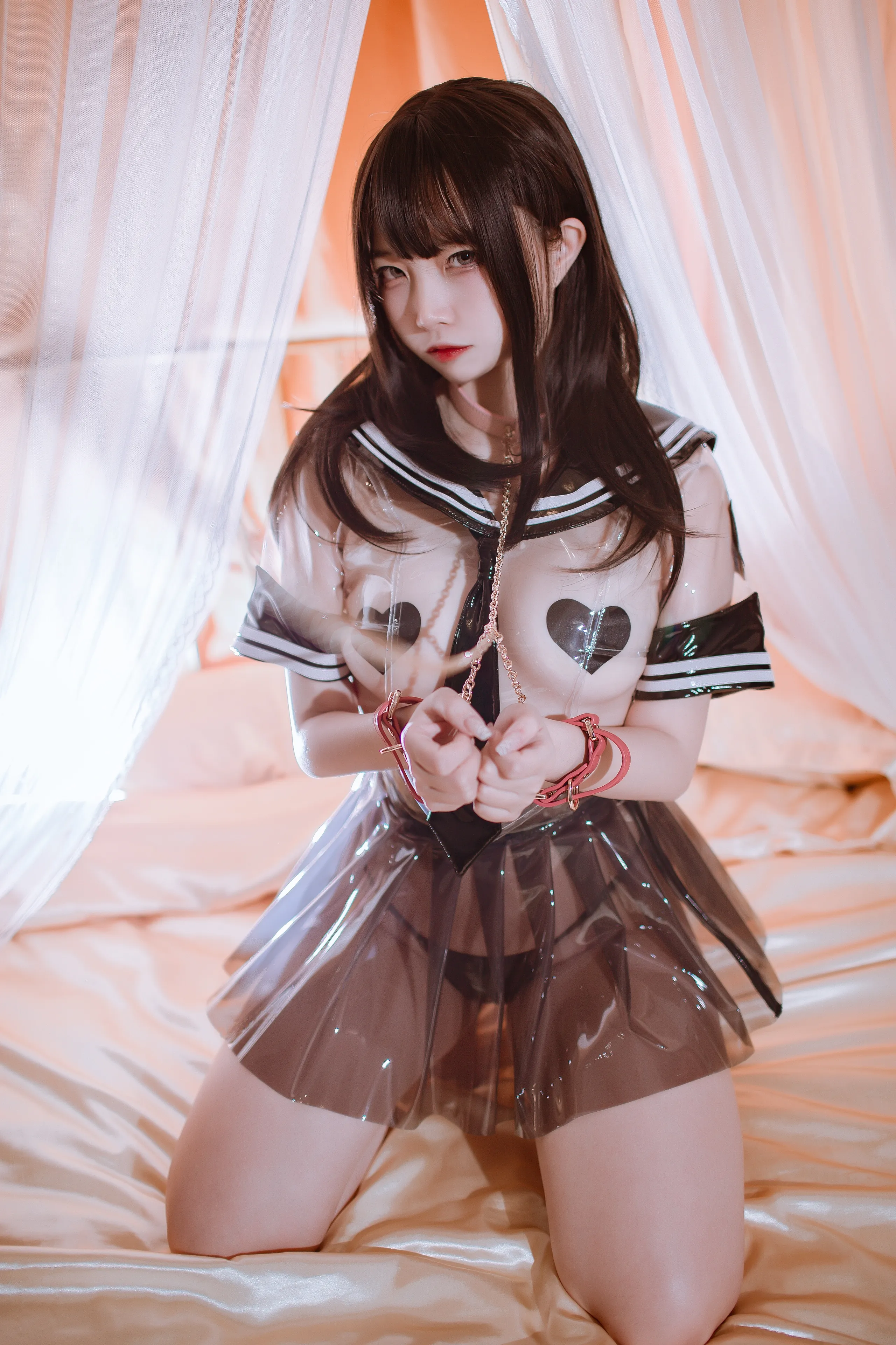 [Cosplay] Nisa Nisa - NO.130 Private Transparent JK [40P-246MB]