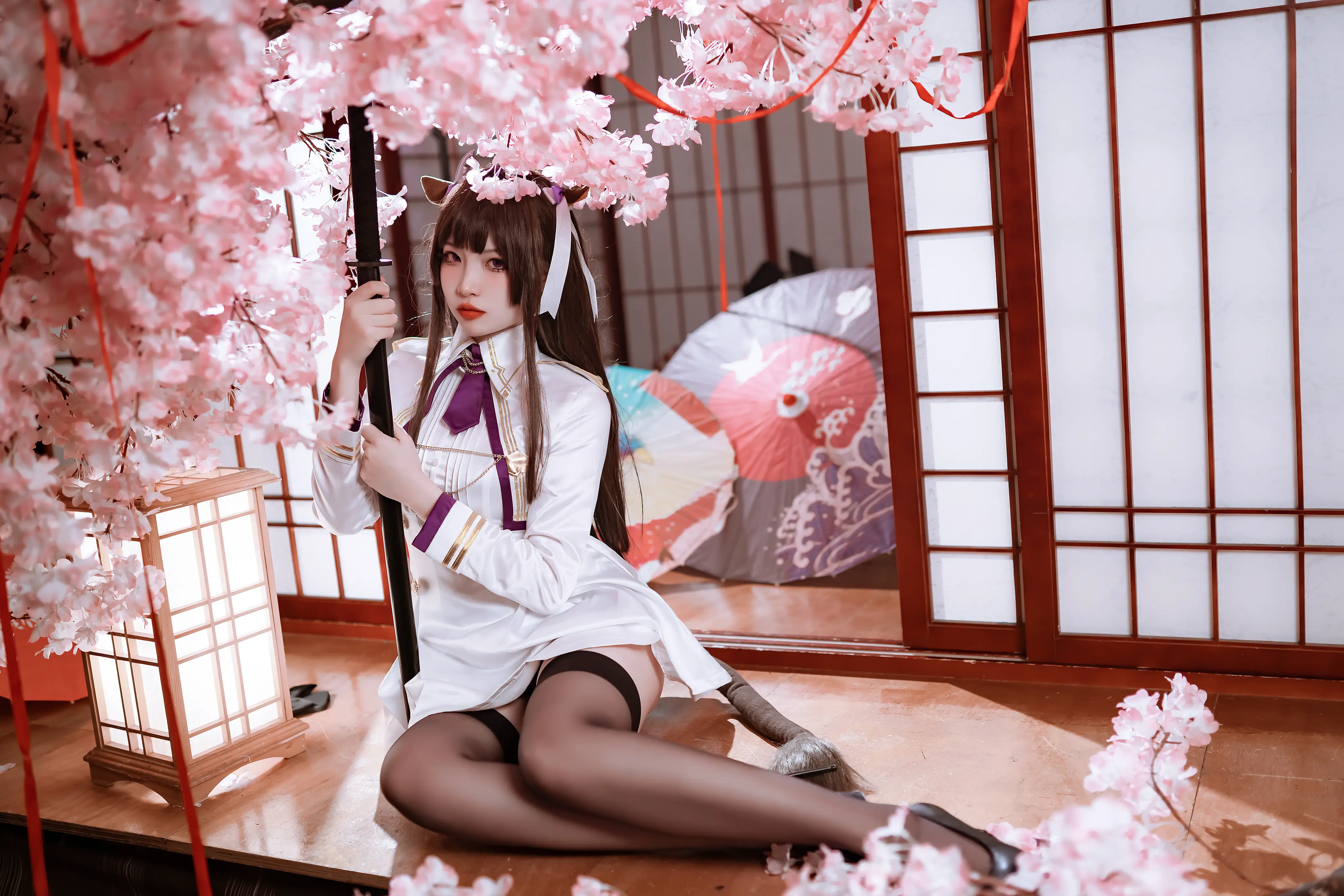 [Cosplay] Nisa Nisa - NO.143 Azur Blue Route Katsuno [28P-323MB]