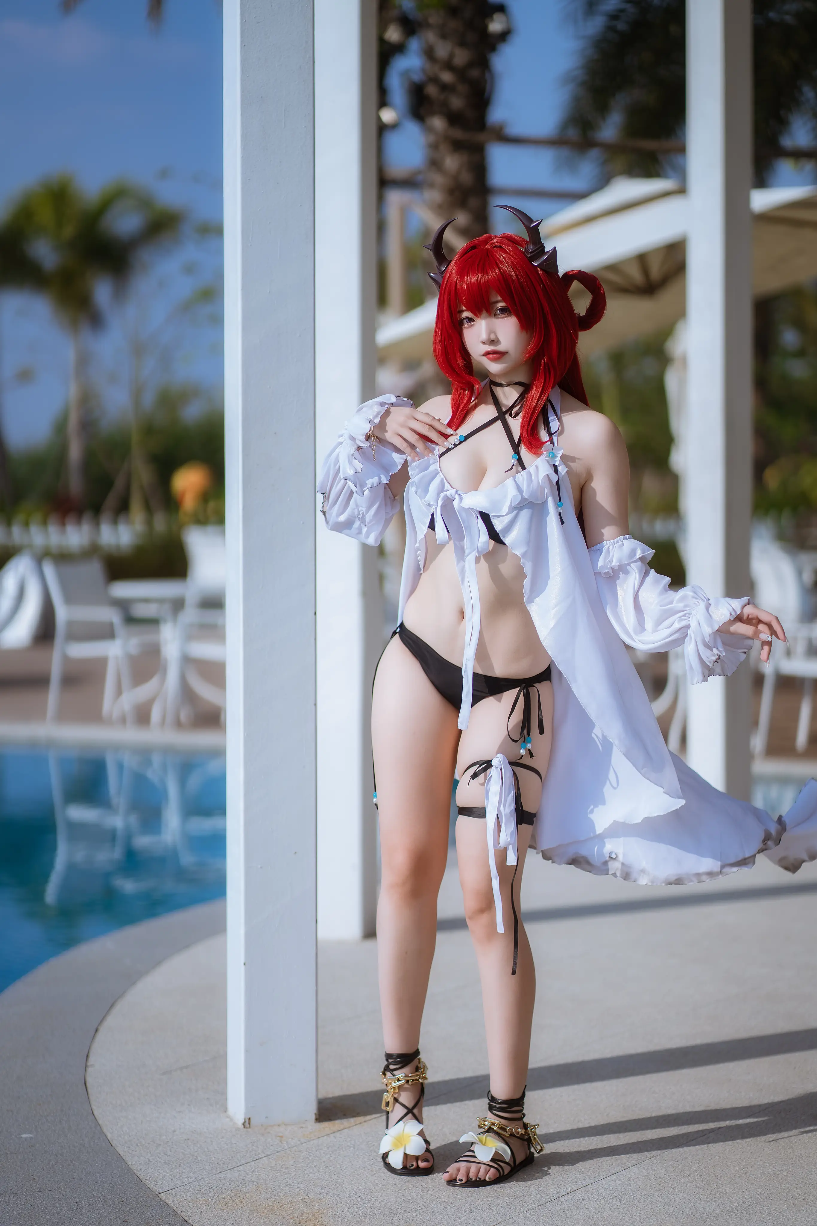[Cosplay] Nisa Nisa - NO.163 Terra Summer Chronicle Silter Swimsuit [40P-802MB]