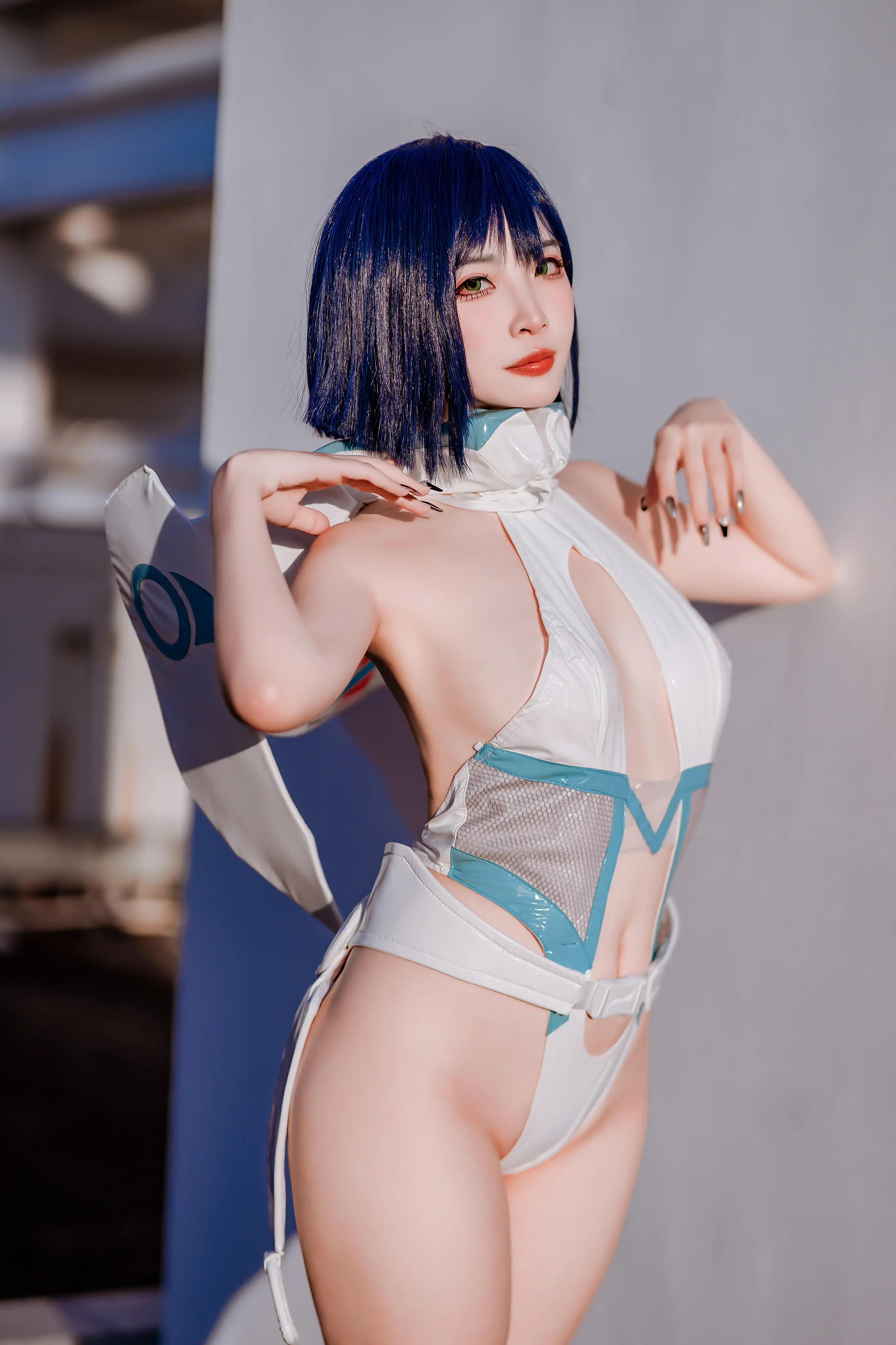 [Cosplay] Nisa Nisa - NO.180 Battle Suit [18P-441MB]