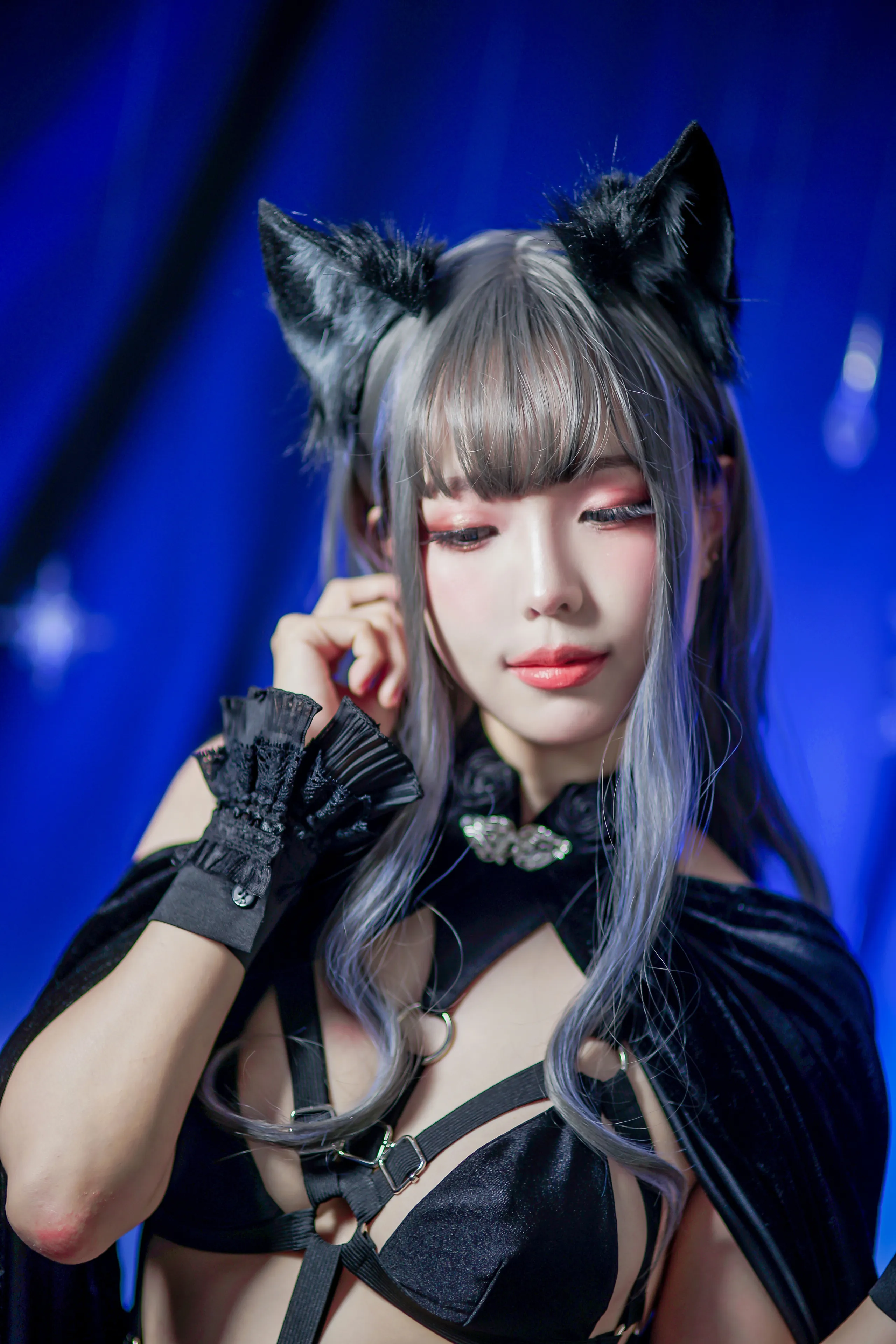 [COSPLAY] ElyEE - NO.051 Big Big Wolf - Black Ribbon [24P-116MB]