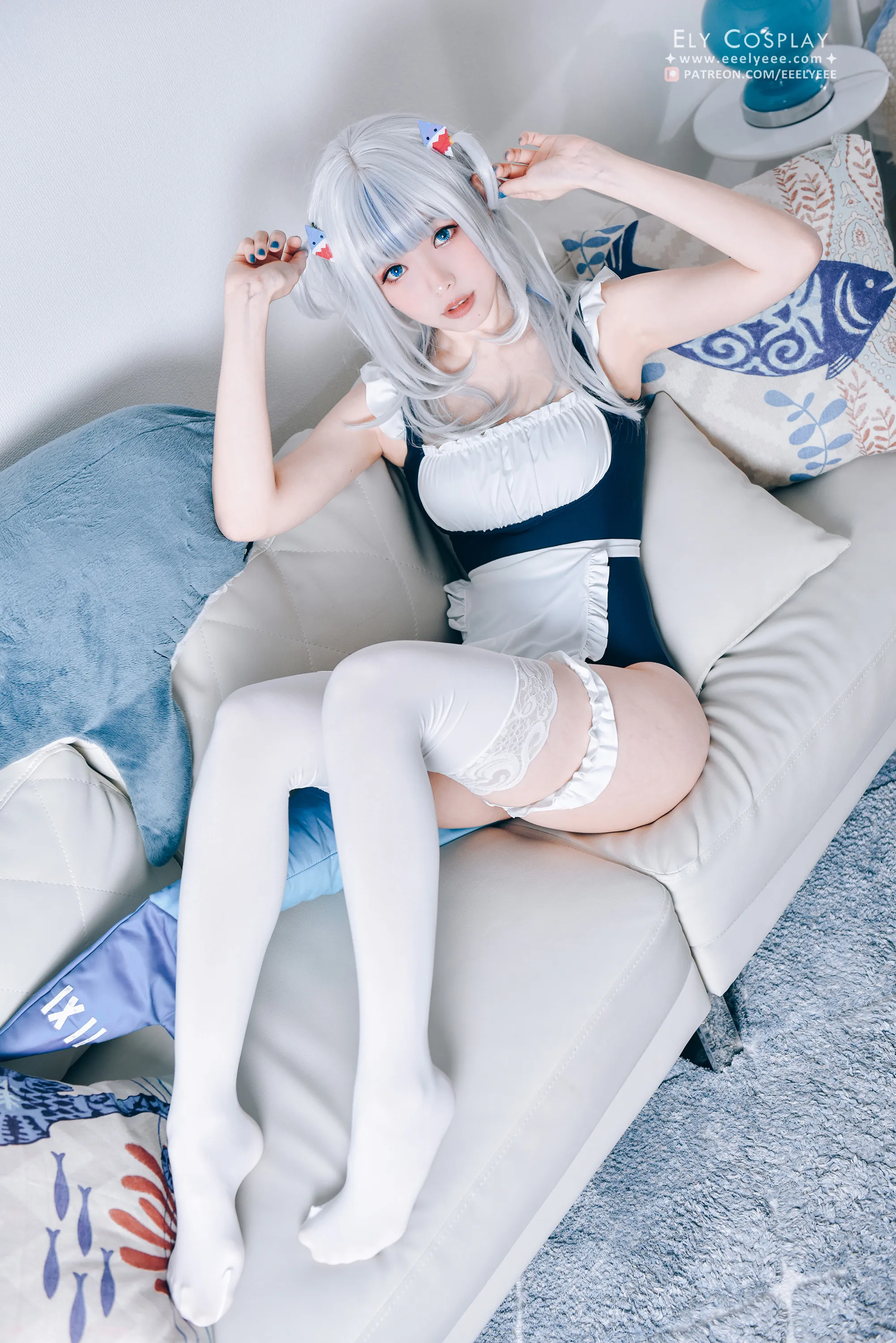 [COSPLAY] ElyEE - NO.071 Gawla (Little Shark Shark) Swimsuit [19P-46MB]