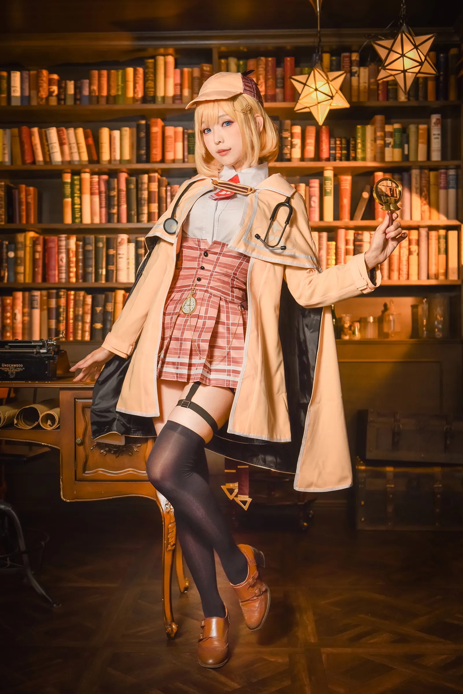 [COSPLAY] ElyEE - NO.072 Amelia Watson [53P-157MB]