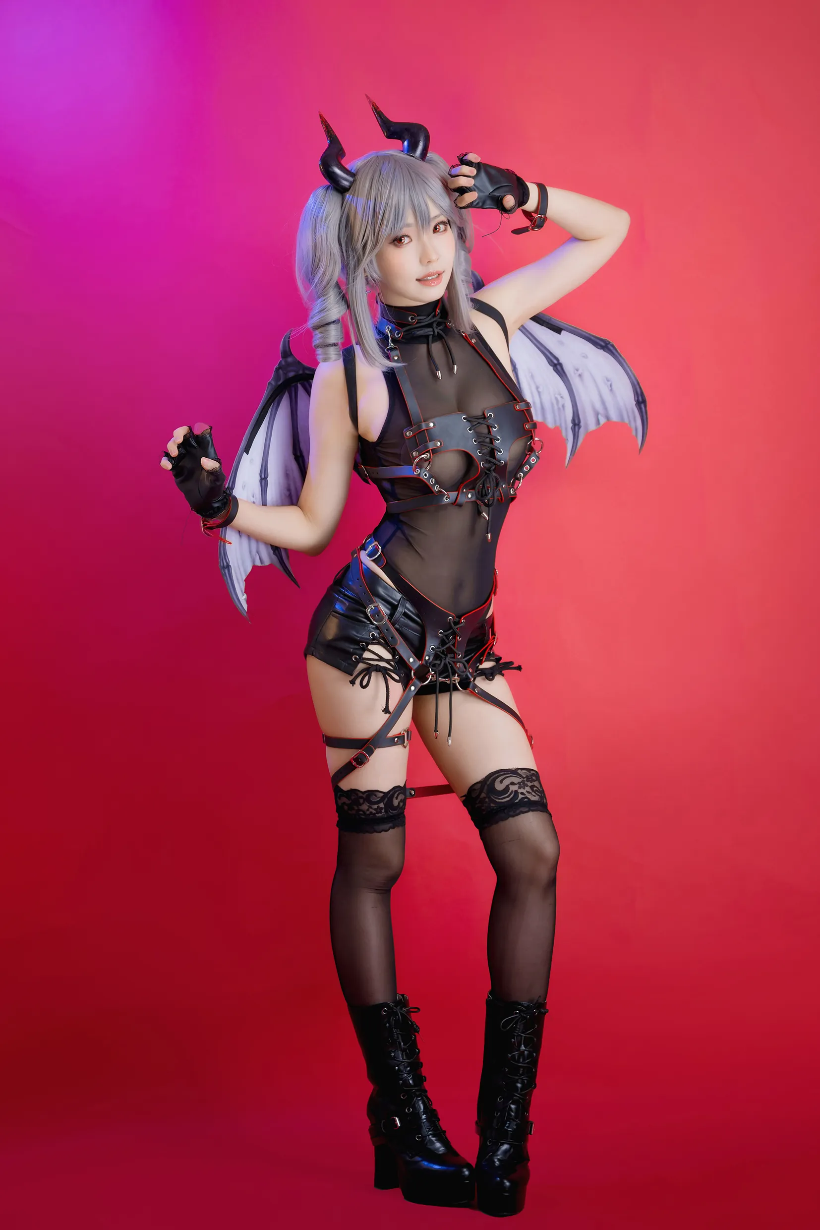 [COSPLAY] ElyEE - NO.074ãAKAãOriginal Devil [27P-55MB]