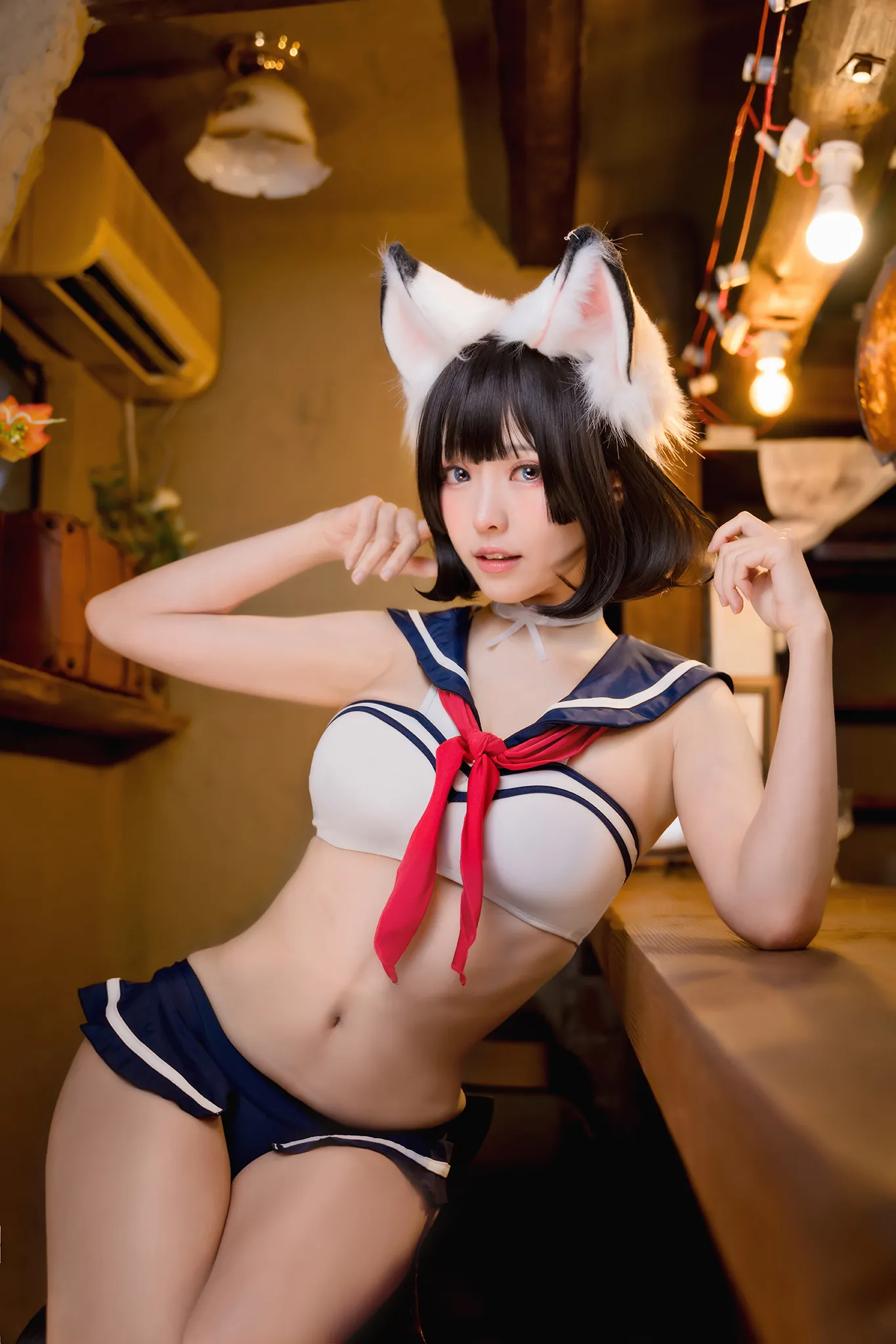 [COSPLAY] ElyEE - NO.079 Kemomimi Izakaya [31P-59MB]