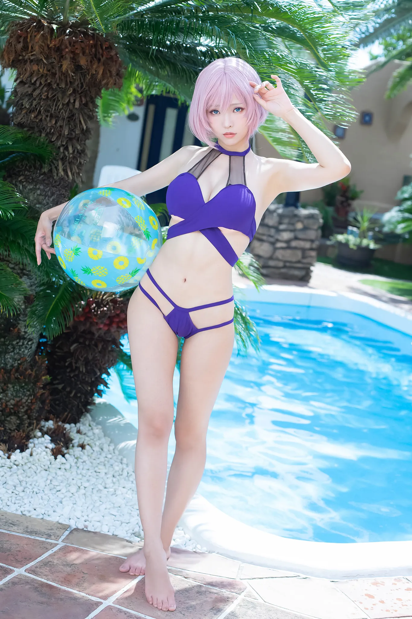 [COSPLAY] ElyEE sub-NO.078ãMujinaãSwimsuit [36P-65MB]