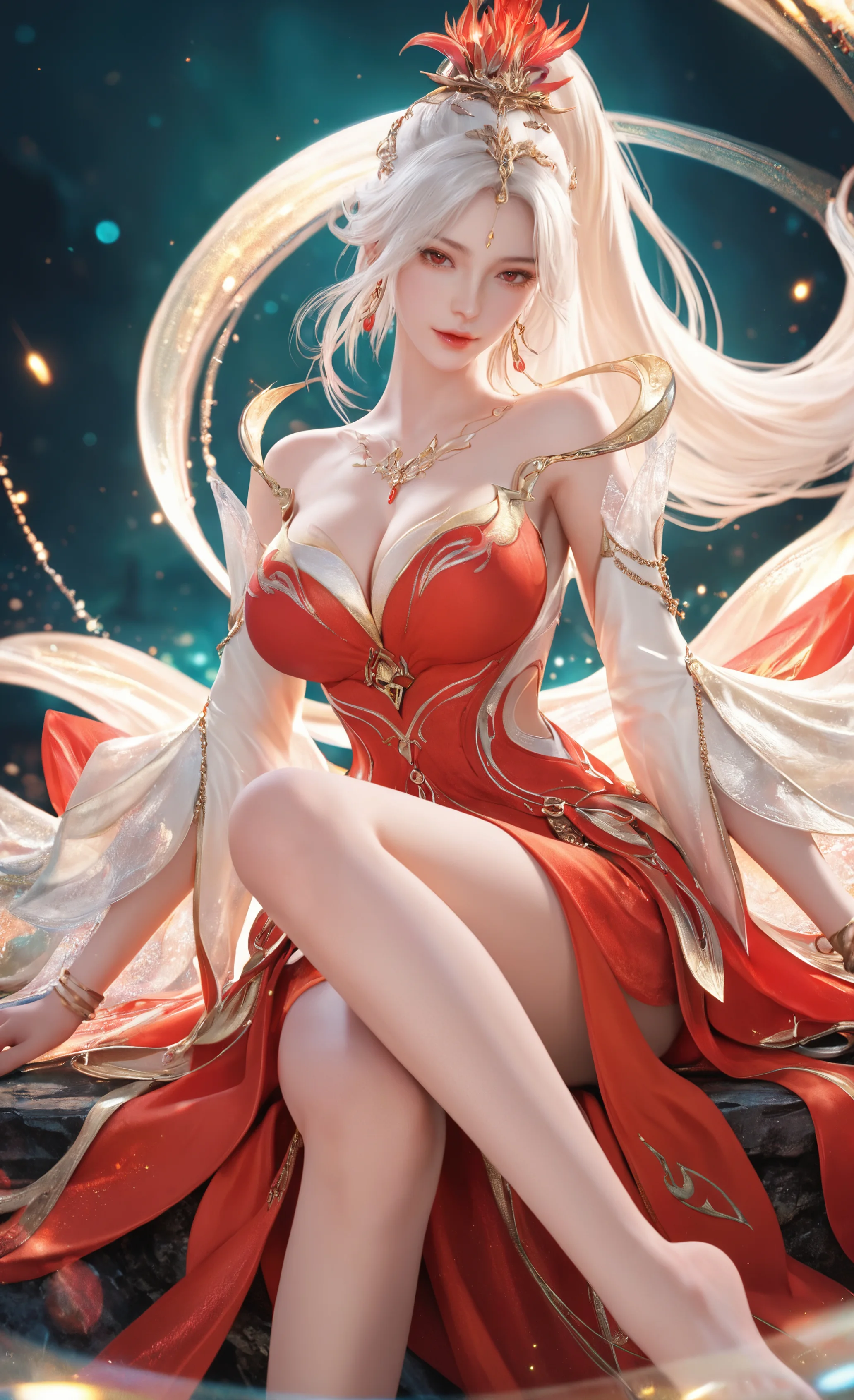 Ảnh xem trước 1 trong bộ sưu tập Huo Linger Suzaku King "Perfect World Theater Edition" [Moji]