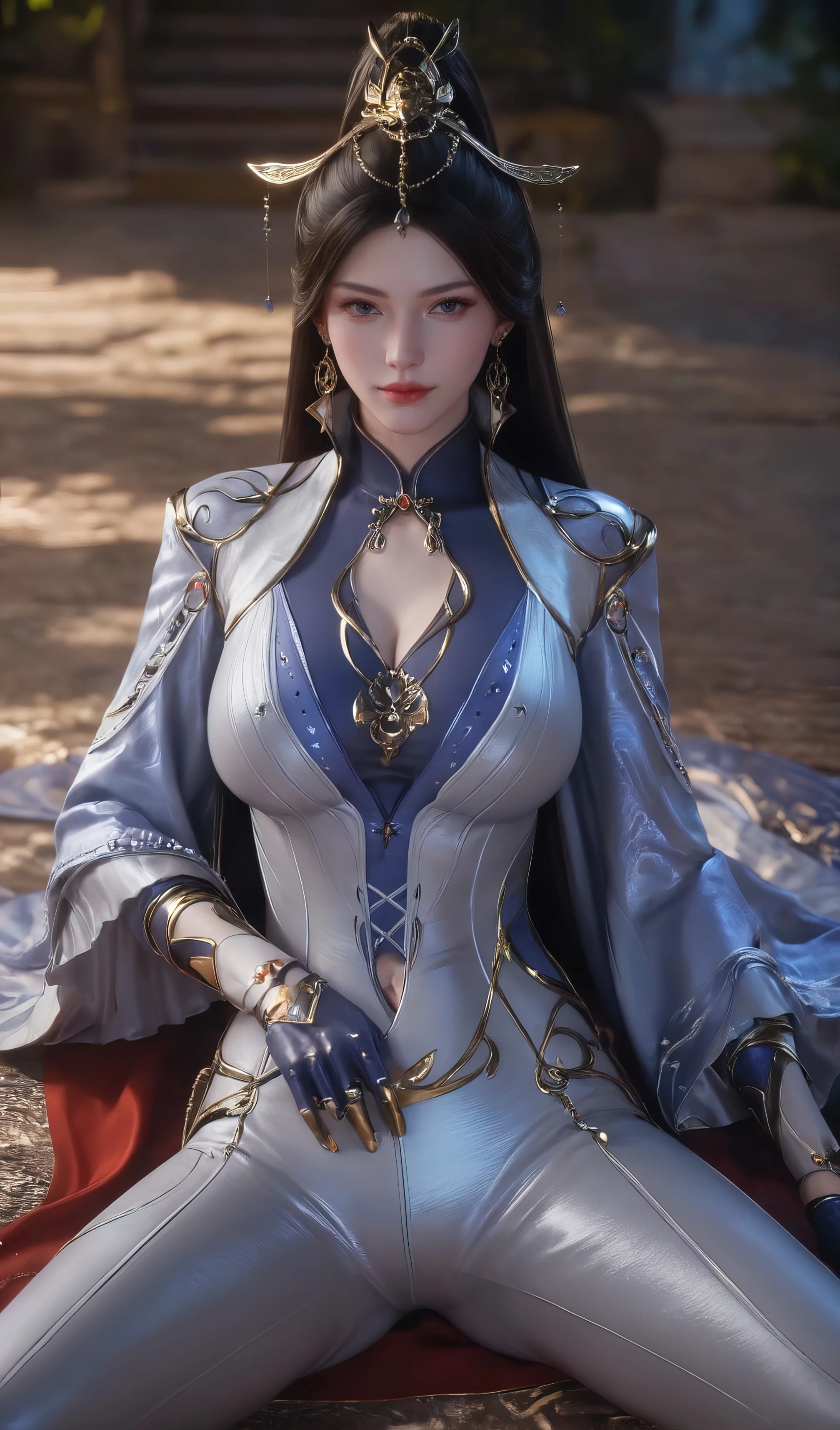 Ảnh xem trước 2 trong bộ sưu tập 2 The Eternal Crazy Emperor-Qingqiu'erãInk Traceã