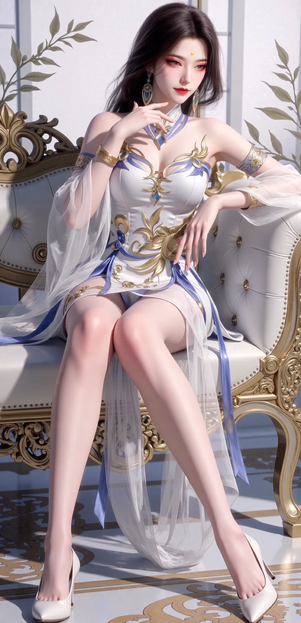 Reluctant to leave Feng'e Su | 3D DongHua Gallery