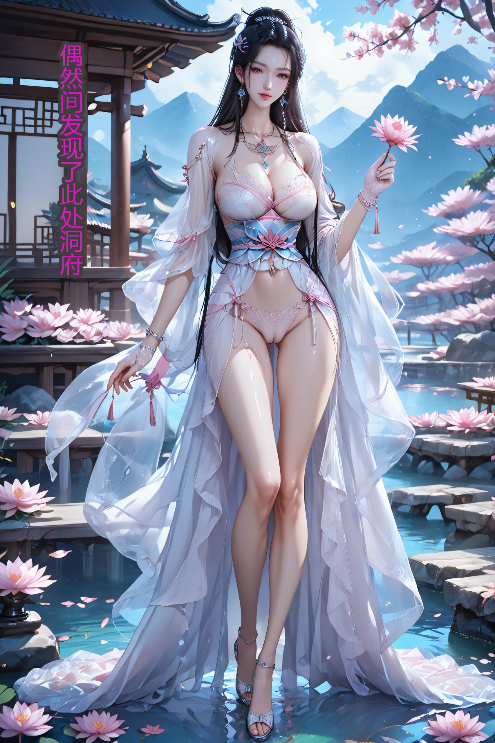 4 Qingyi (1) Lotus Pond Playing in the Water, Magic Vine Seizing the Place [dizhxian]