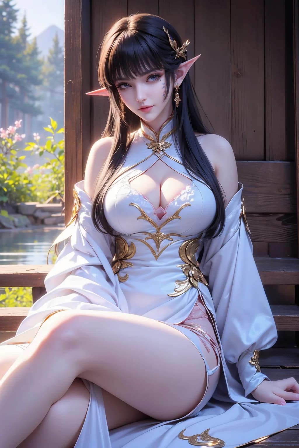 Confession Fighting through the sky-Feng Qing'er