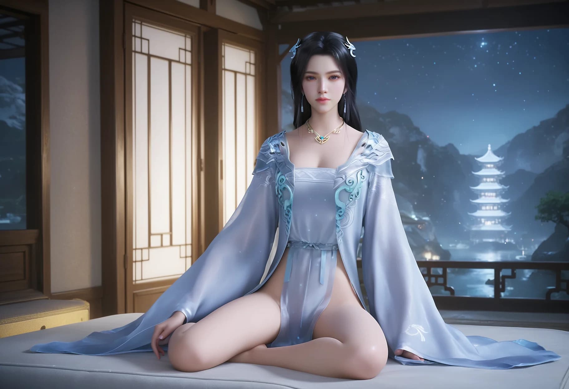 Covering the Sky Caiyun Fairy | 3D DongHua Gallery