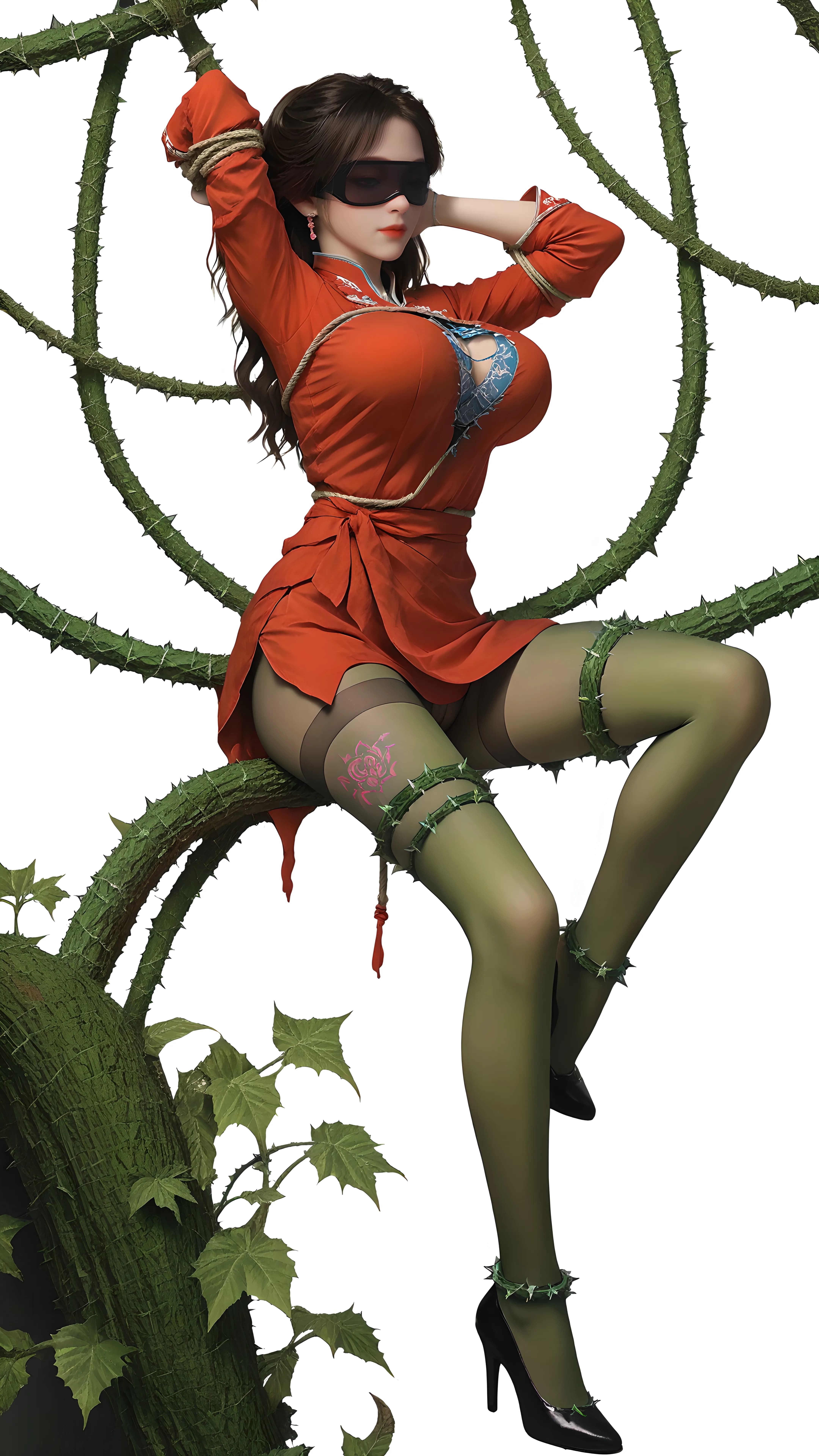 Xiaoxue Mei Ning Double Ponytail | 3D DongHua Gallery