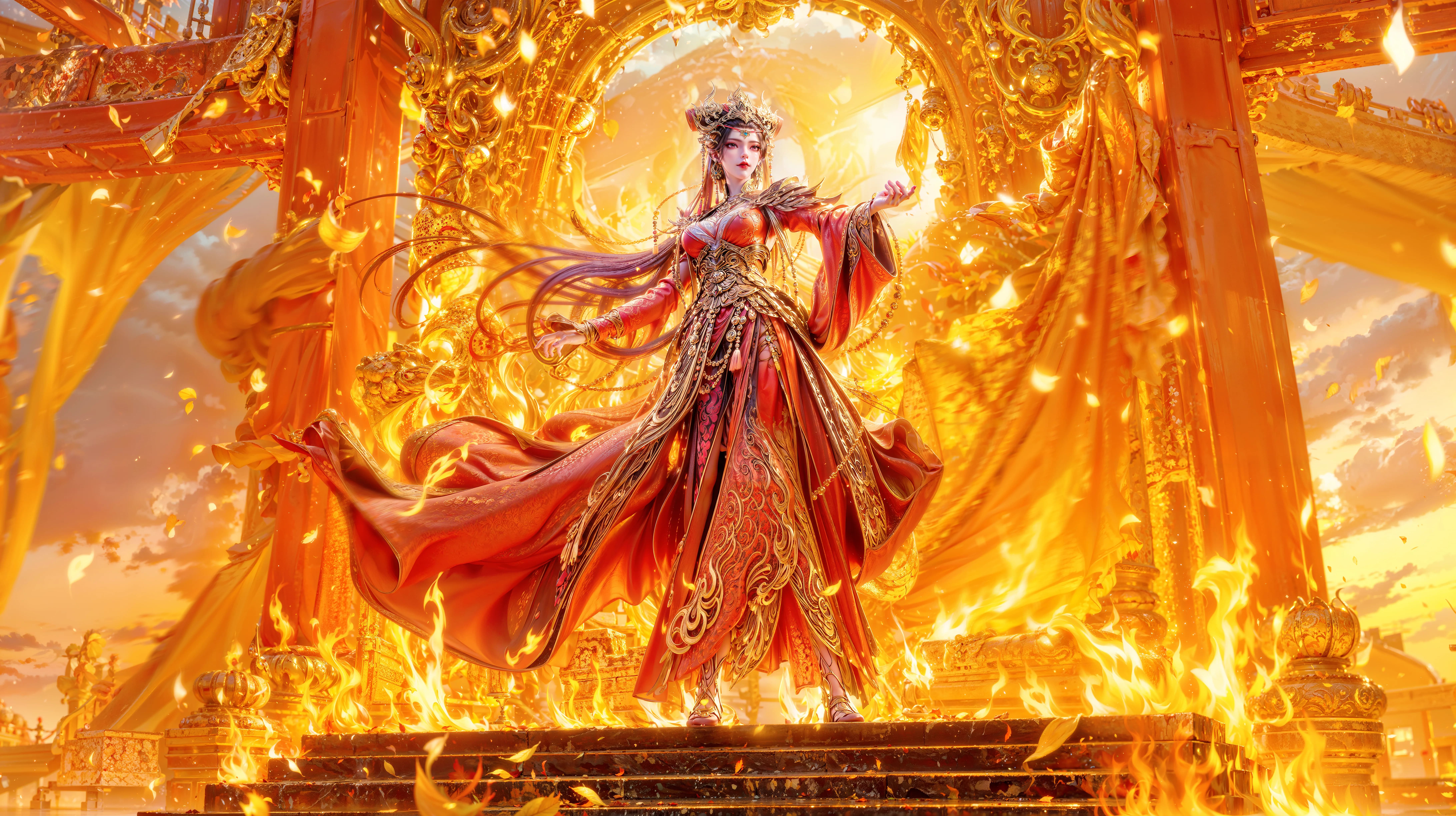 Gu Yuehorizontal version Perfect Worldwallpaper picture pack