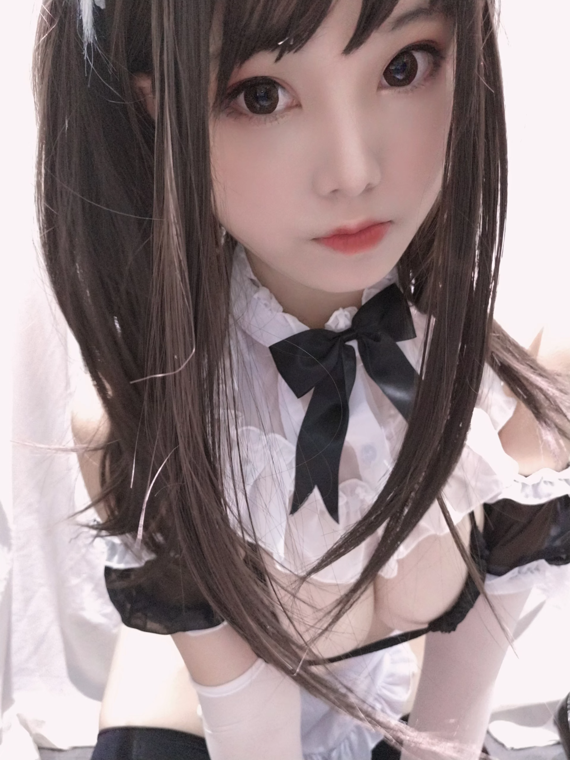 Honey Cat Fur - NOlack and White Maid | 3D DongHua Gallery