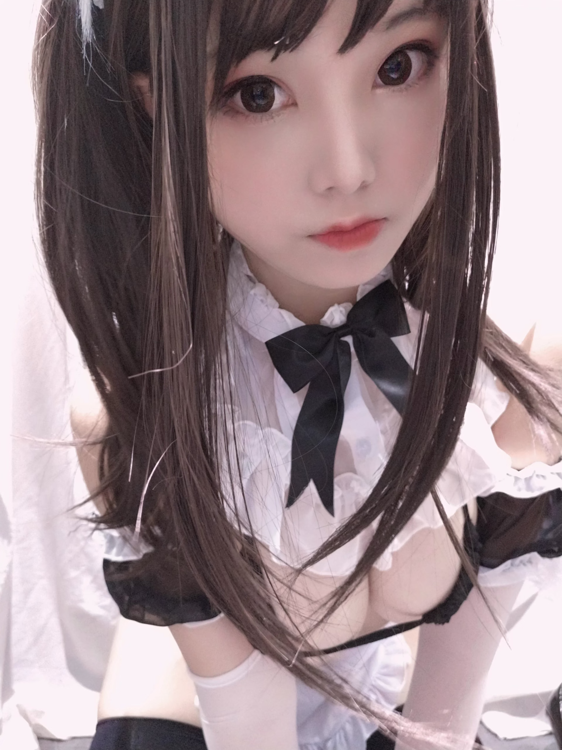 Honey Cat Fur - NOlack and White Maid | 3D DongHua Gallery