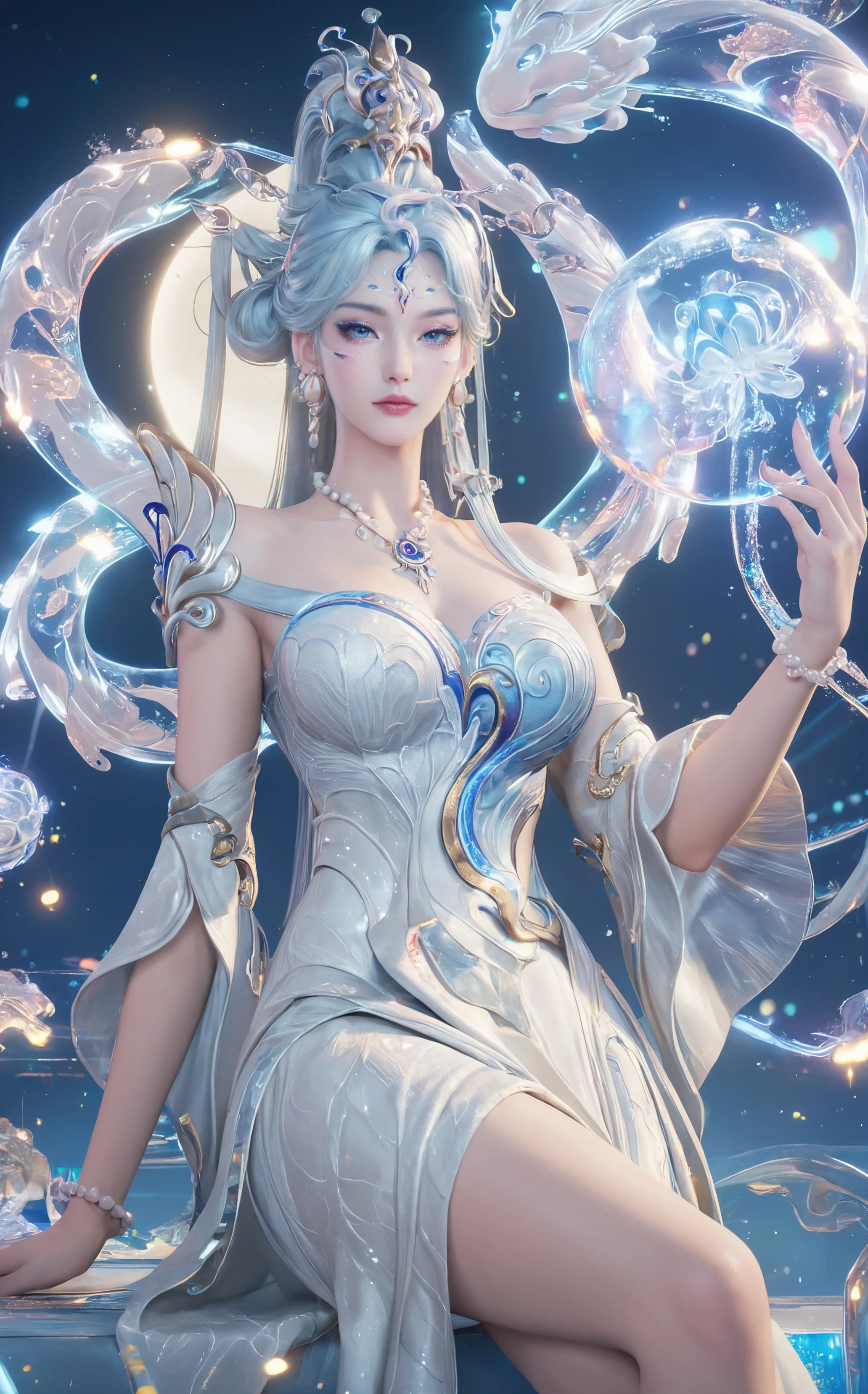 Ảnh xem trước 1 trong bộ sưu tập Honor of Kings-Nuwa-Wish youÂ·A prosperous future
