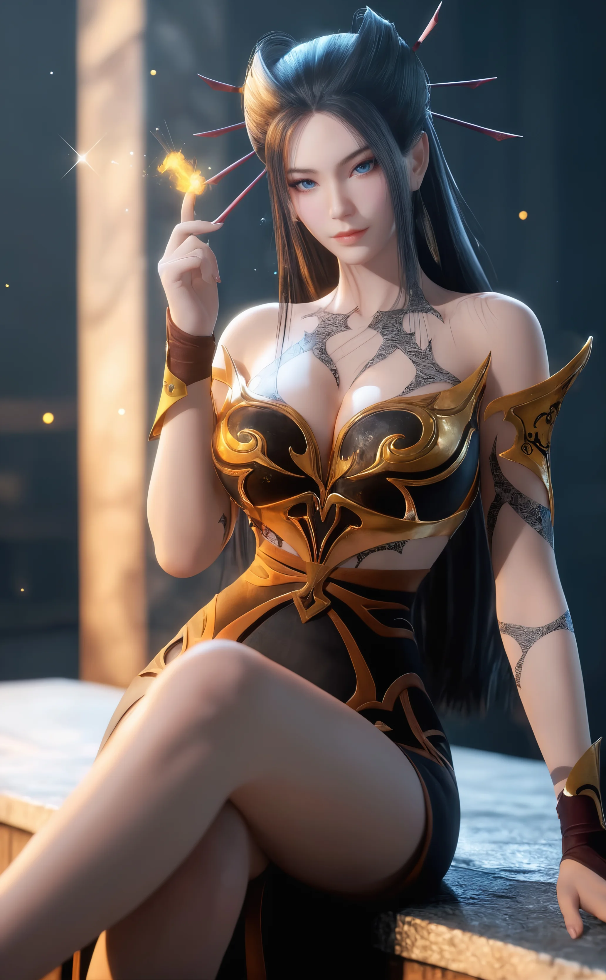 Ảnh xem trước 1 trong bộ sưu tập Nine Songs of Heaven-Yan Lingji