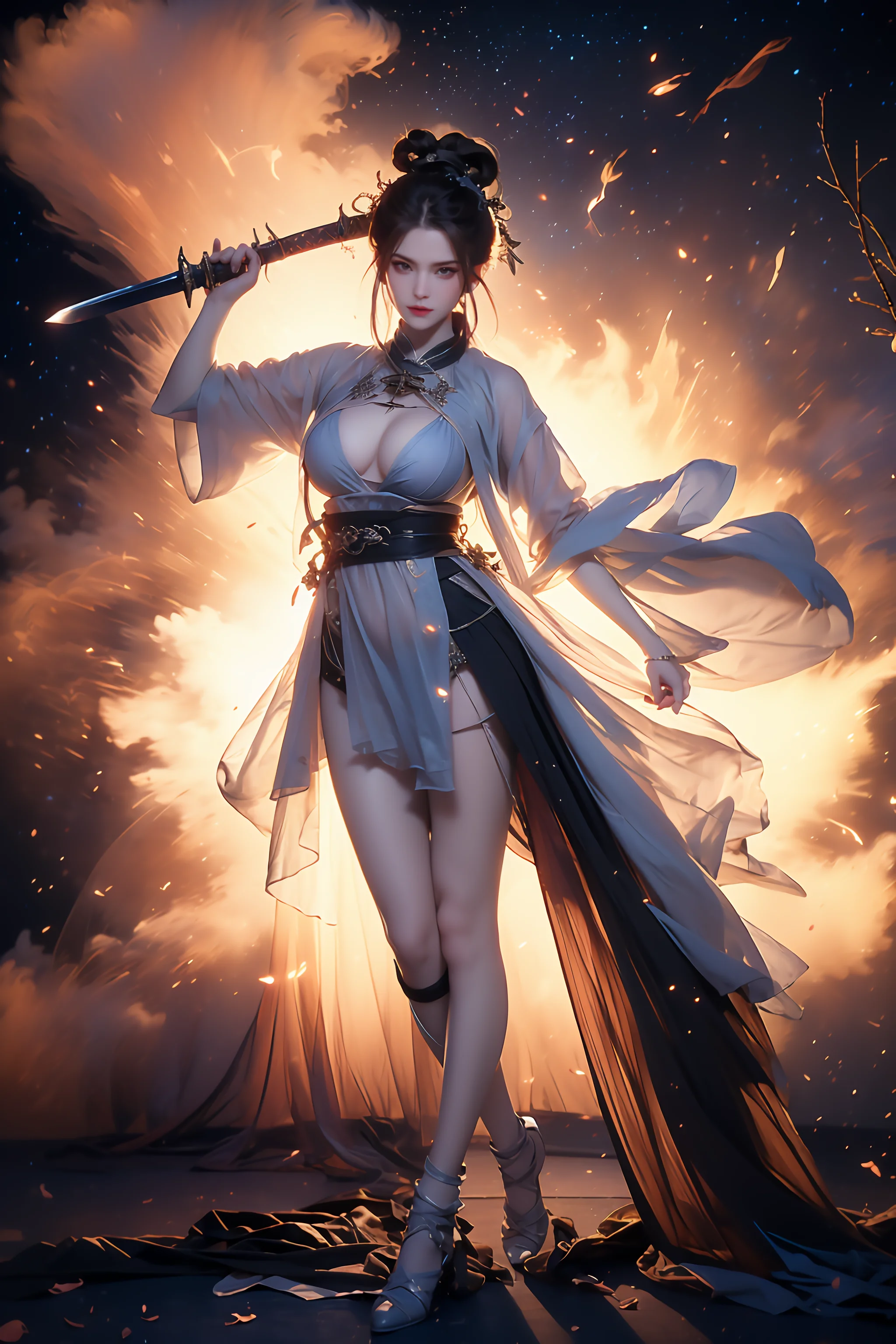 Ảnh xem trước 6 trong bộ sưu tập Xiaoxue General Ancient style long sword General