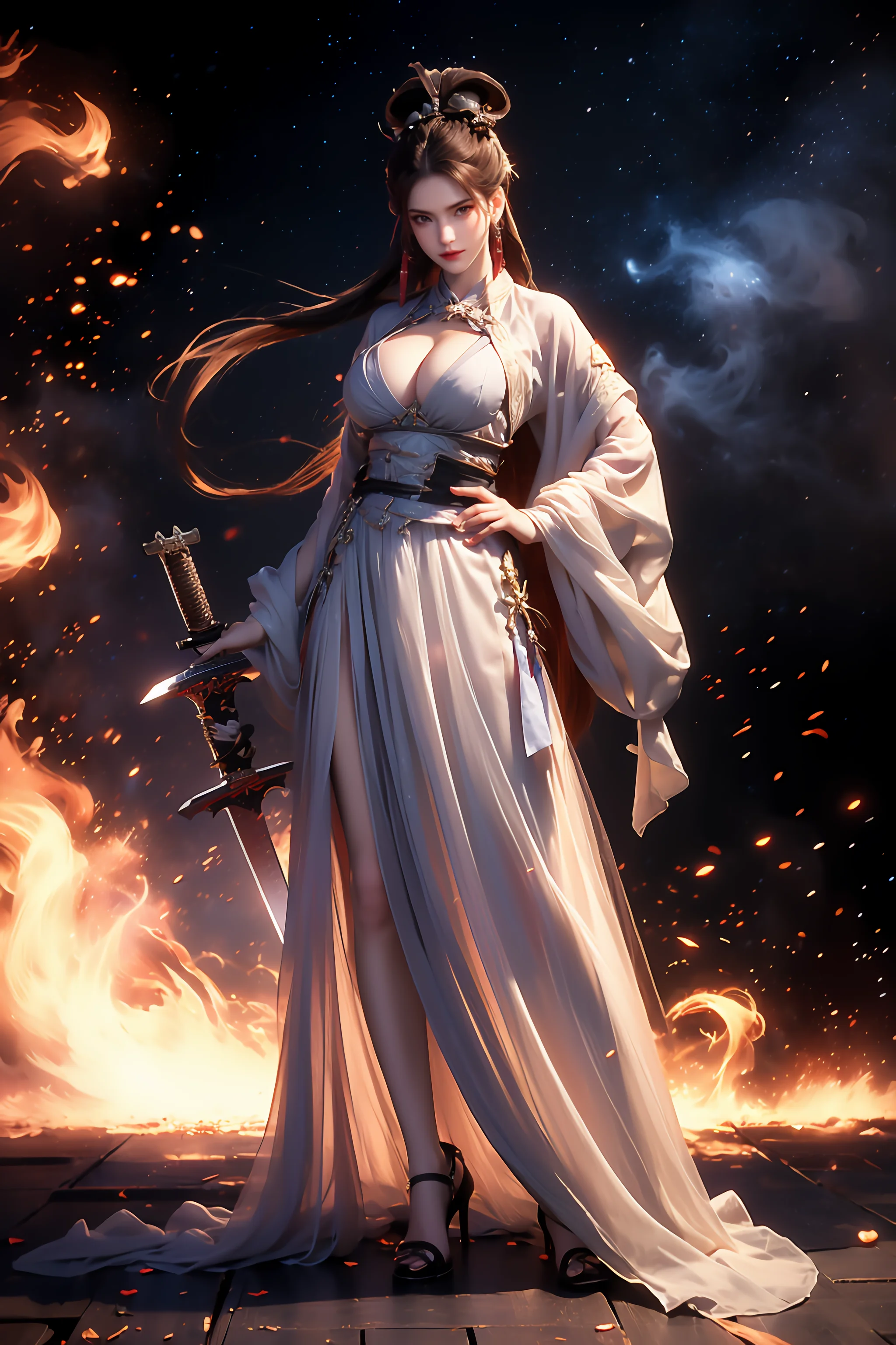 Ảnh xem trước 5 trong bộ sưu tập Xiaoxue General Ancient style long sword General