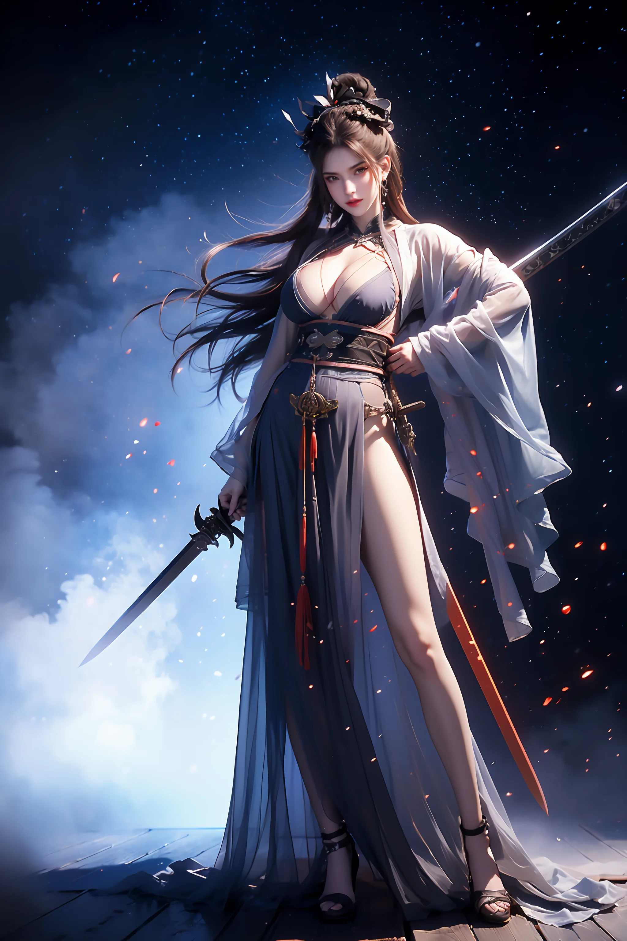Ảnh xem trước 7 trong bộ sưu tập Xiaoxue General Ancient style long sword General