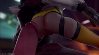 [Hentai] Tracer x Roadhog | 3D DongHua Animation