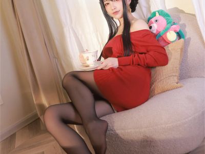 Cosplay Shui Miao aqua NO 119 Yoer Red Sweater 68P 77MB