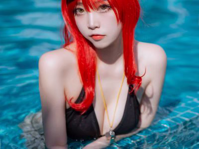 Nisa Nisa NO 120 Azur Blue Route Zara Swimsuit 14P 269MB