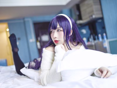 [Cosplay] 2018-05-04ãJiuqu Jeanãsweater black stockings
