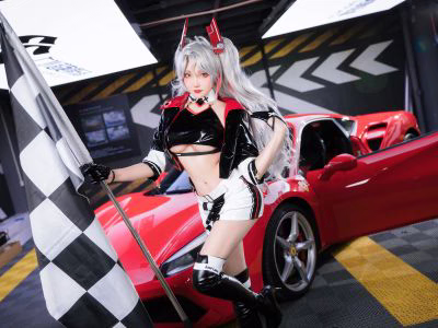 [Cosplay] Guashi Jiang - NO.082 &Momoko Azure Route Eugen & Enterprise Racing Girl [58P-277MB]