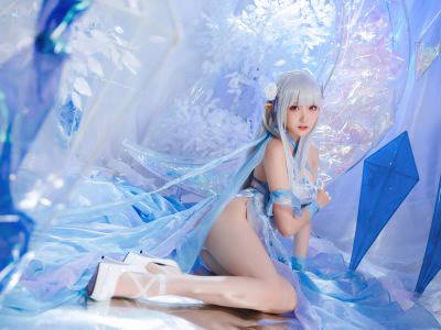 [Cosplay] Guaxi Jiang - NO.049 Amilia Crystal Dress [28P-143MB]