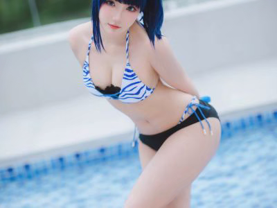 [Cosplay] Guaxi Jiang - NO.085 &Momoko Kuikui Electric Superman Gulit Baoduo Liuhua & Xinzhao Akane Swimsuit [85P-453MB]