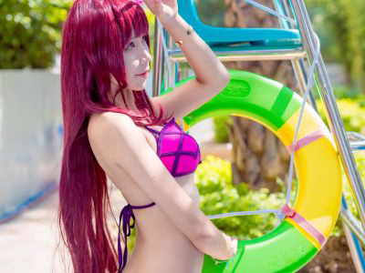 [Cosplay] Jean - NO.019 Skaha Swimsuit [9P-73MB]