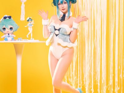 Stars Crazy - NO.167 September 2023 Plan A Miku White Bunny Girl [77P1V-638MB]