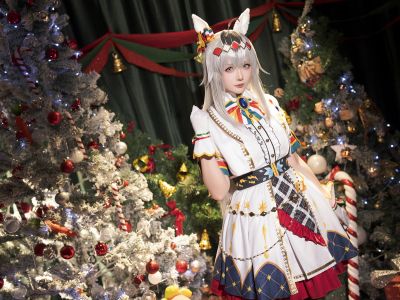 [COSPLAY] Star Crane - NO.182 December 2023 Plan Gift Horse Racing Girl Little Hat Christmas Clothes [48P-347MB]