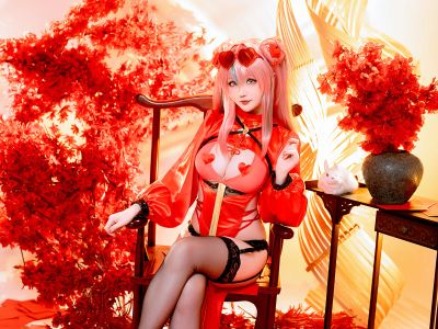 [COSPLAY] Stars - NO.188 January 2024 Plan C Azur Blue Route Brymerton New Year Cheongsam [84P1V-3.18GB]