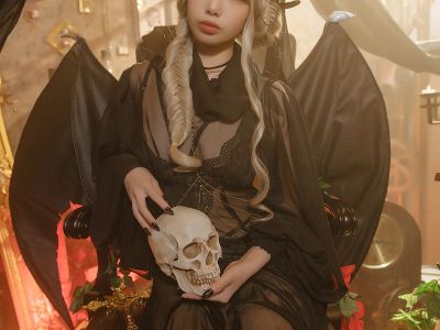 [COSPLAY] Wenmei is unreasonable - NO.019 Succubus book gothic devil [16P-324MB]