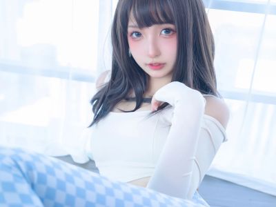 [COSPLAY] NO.092 - Kamikasaka Matsuhiro Blue and White Grid [75P-172MB]