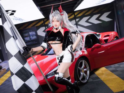 [COSPLAY] Guashi Jiang - NO.082 &Momoko Azure Route Eugen & Enterprise Racing Girl [58P-277MB]