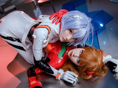 [COSPLAY] Guaxi Jiang - NO.097 &Momoko Kuikui EVA Double Kitchen Ecstasy Edition [62P-551MB]