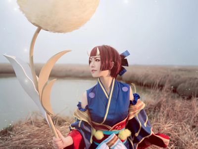 [COSPLAY] Half Half Son - NO.038 Onmyoji Firefly [9P-2MB]