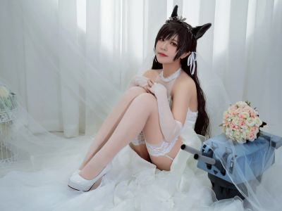 [COSPLAY] Hanhanko - NO.007 Atago Bride. White Flower Vow [29P1V-157MB]