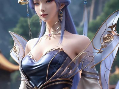 [COSPLAY] AI painting becomes a god with hundreds of refinements. Sky 24 Wuming Ze