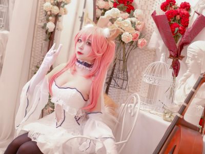 [Cosplay] Nisa Nisa - NO.131 Fate Tamamomae Wedding Dress [9P-128MB]