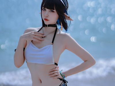 [Cosplay] Nisa Nisa - NO.155 Ark of Tomorrow Mori Swimsuit [22P-176MB]