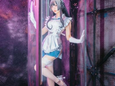 [COSPLAY] ElyEE - NO.121 Cybermaid Violane Blue Stone [28P-88MB]